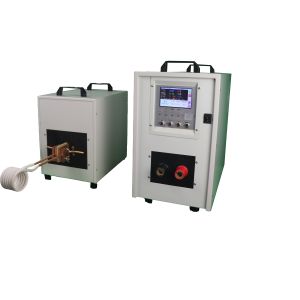 Digital 60KW Industrial Induction Heating Machine 50KHZ Induction Heater Melting
