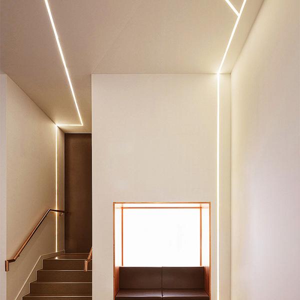 Buy 10mm Home Anodized Illumination Magnetic LED Profile at wholesale prices