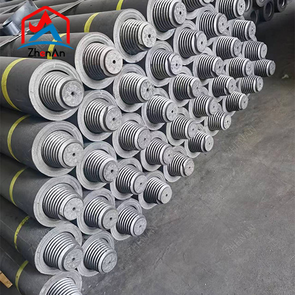 100-750mm Graphite Electrodes UHP HP RP Graphite Electrode For Eaf Lf Furnace