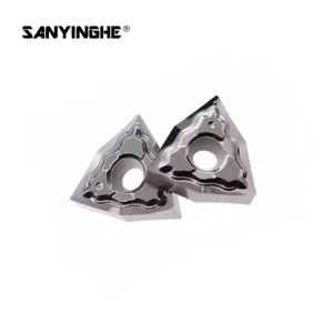 WNMG080404 CNC Carbide Inserts Aluminum Turning Inserts External Turning Carbide