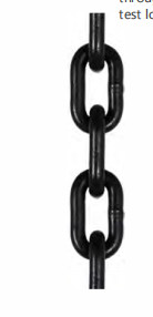 1'' Heavy Duty Lifting Chains , Crane Lifting Chains