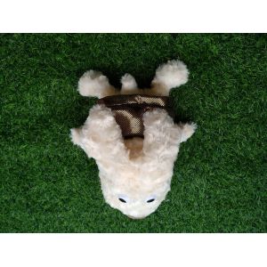 golf head cover , dog head cover , animal head cover , plush head cover , driver