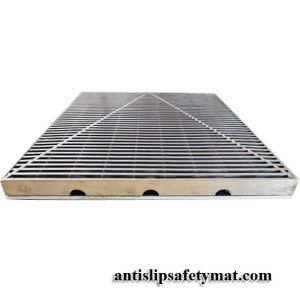 China Metal Grate Commercial Entrance Mats Slip Resistant Stainless Steel 304 on sale