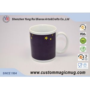 Thermochromic Ceramic Heat Sensitive Magic Mug , Eco Friendly Coffee Mugs