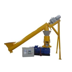 SKJ300 Flat Die CE Certification Wood Pellet Machine