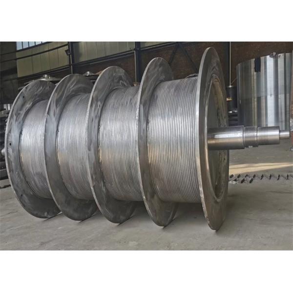 Quadruple Lebus Grooved Cable Winch Drum, Can Simultaneously Coil And Release Rope