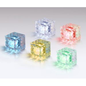 Buy cheap CE RoHS Approved IP68 Waterproof Solar Powered Glass Ice Brick Lights For from wholesalers