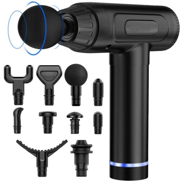 Buy 16.8V Rechargeable Handheld Massager Gun Deep Muscle Painess Relief at wholesale prices