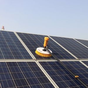 Adjustable Single Head Carbon Telescopic Pole for Customized Solar Panel