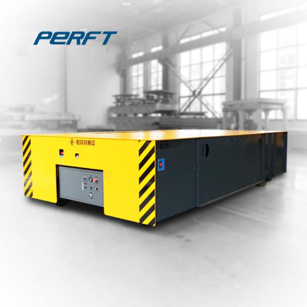 Buy 40T Heavy Load PU Wheel Slab Transfer Carts Motorized at wholesale prices