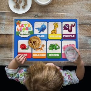 Children's Sticky Disposable Placemats BPA Free With Engaging Design