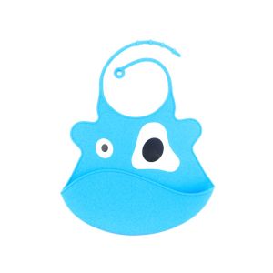 Long Lasting Waterproof Bibs For Toddlers , Food Grade Solid Color Bibs