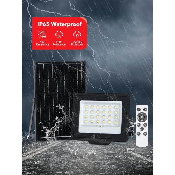 KCD Industrial Aluminum 100w 200w 300w Security Solar Flood Light High Lumen Rechargeable Solar Floodlights