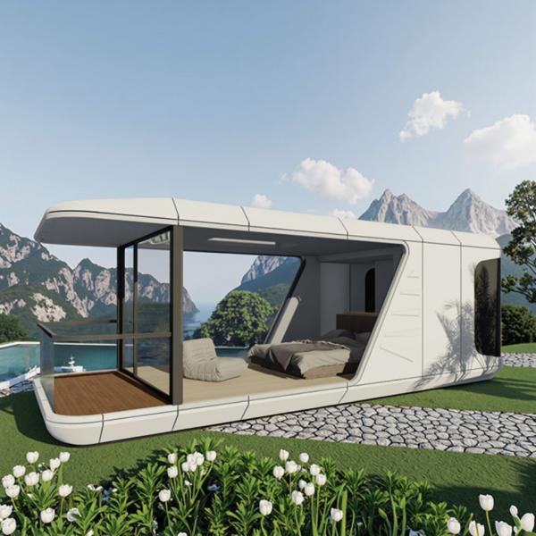 Buy Customizable Chinese Style Capsule Homestay for Outdoor Use at wholesale prices