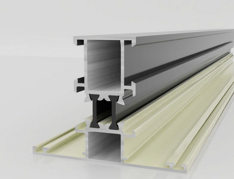 Buy Anodized Aluminum Window Extrusion Profiles , Deep - Processing Aluminum Window Frame at wholesale prices