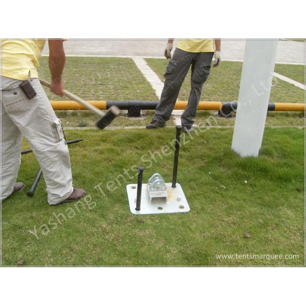 Commercial Event Tent Accessories , Tent Anchoring Stakes CE TUV Certification