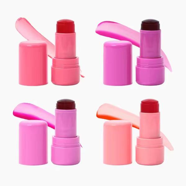 Screw Lid Plastic Lip Balm Tube Easy To Carry And Sealing For Cosmetic Container Packaging