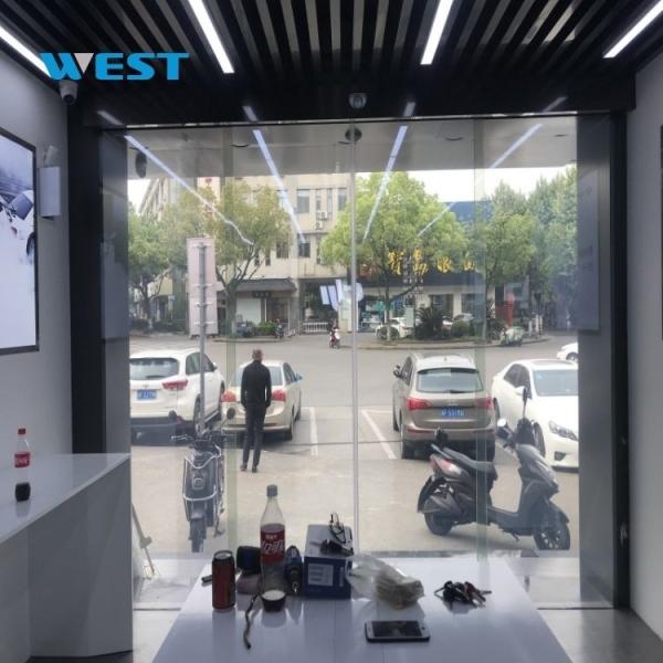 Dark Grey Customize PDLC Self Adhesive Film Explosion Proof Easy Installation