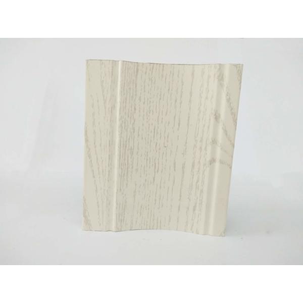 Buy Wood Grain Aluminum window Profile Alkali Resisitant Lightweight at wholesale prices
