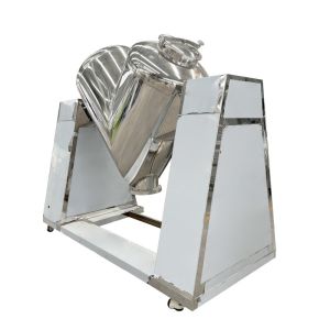 Customized V-Shaped Stainless Steel Seasoning Mixer, Large-Scale Mixing