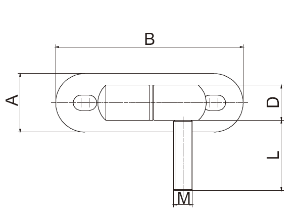 heavy duty balck power coating Adjustable Bolt Hinge for swing gate
