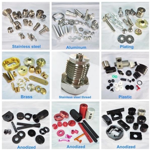 Aluminum Alloy Turning CNC Automotive Parts ISO9001 2008 / TS 16949