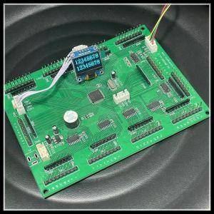 Keyboard Control Circuit Board With Screen 80 Key Motherboard With Display