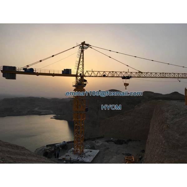 Buy QTZ7030 Electric Types of Tower Cranes Lift Hoist 16T Building Materials at wholesale prices