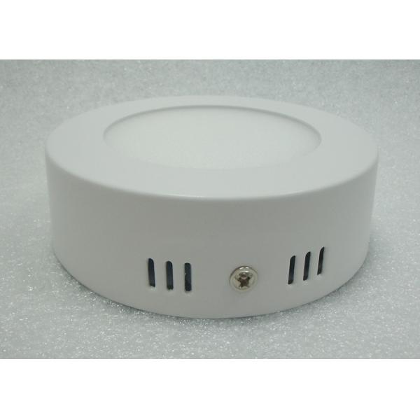 Buy Dia120mm 6W LED surface mount ceiling light fixtures , Milky White LED panel downlights at wholesale prices