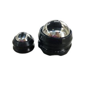 Black Dia32mm Stainless Steel Massage Ball Ice Cooling Roller Ball
