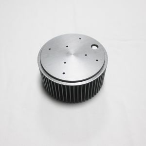 Anodizing Black Color Round Cold Forged Heat Sink For LED