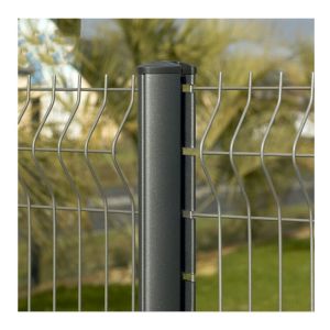 Hot Dip Galvanized 3d Wire Mesh Fence PVC Coated Type Convenient Installation