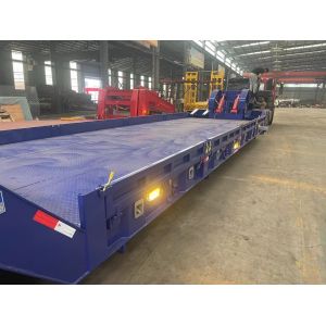 Detachable Hydraulic Goose Neck Lowboy Semi Trailer with Self-dumping AND9408TDP