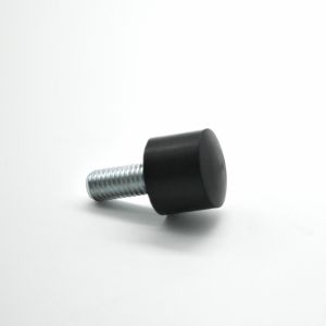 Black Rubber Bonding To Metal Fkm / Nitrile / Epdm / Silicone 70 Shore A Rubber