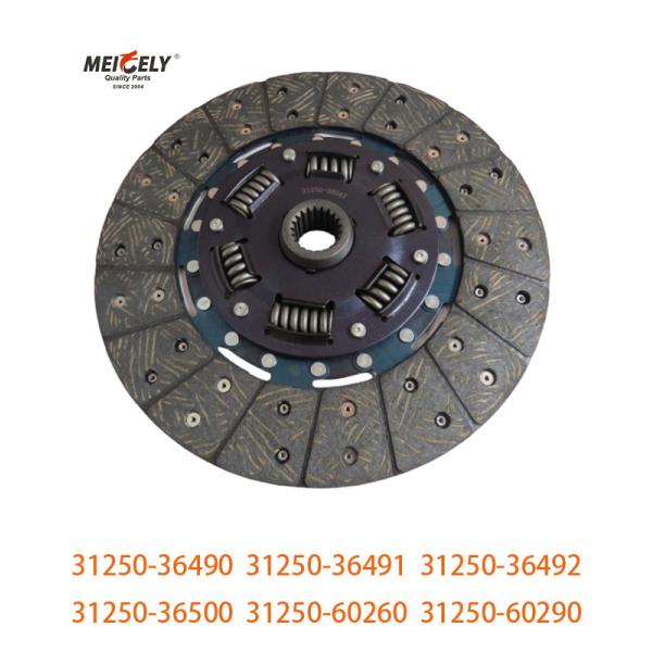 Buy Clutch Disc 31250-36490 TYD120 For LAND CRUISER COASTER 1HD at wholesale prices