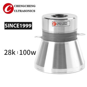Quality 100W 28k ISO9001 Ultrasonic Transducer For Cleaning for sale