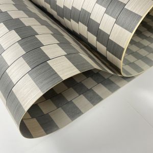 Fiber Reinforced Engineered Wood Veneer Square Edge Nontoxic