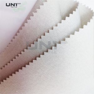Shrink Resistant Fusible Necktie Woven Interlining Adhesive Wool Interlining