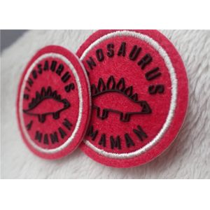 Fashion Custom Clothing Patches / Embroidered Silicone Patches