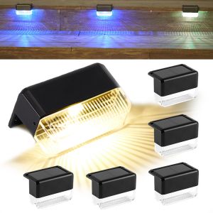 ABS PC Solar Deck Lighting 600mAh NI MH Outdoor Wall Lights