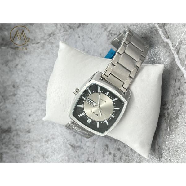 Buy Customized Luxury Stainless Steel Men'S Quartz Wristwatch Ideal Gift at wholesale prices