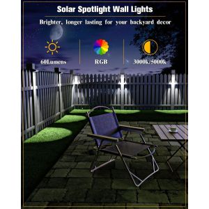 5V LED Wall Washer Light IP44 3 Watt LED Light 3 Mode For Outdoor Security