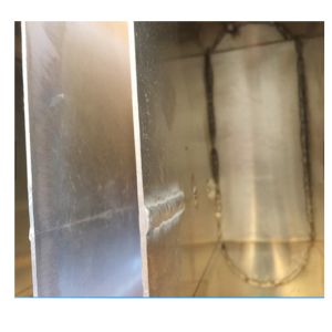 Custom Made Aluminium Boxes Fabrication Welded Bottom Oval Rolled