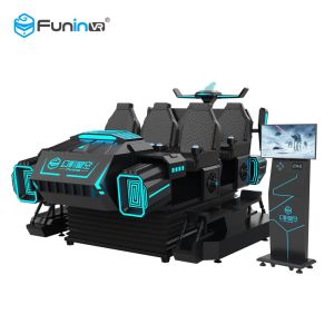 Children 6 Seats 9D Virtual Reality Amusement Park Simulator With ISO9001