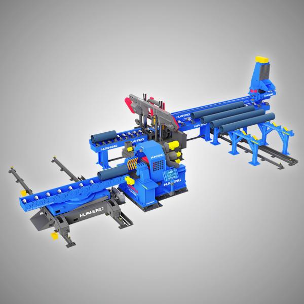 Buy Precise Cold Cutting Beveling Production Line For 8-24" Middle And Thick Wall Pipes at wholesale prices