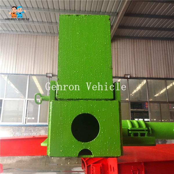 Small 11.00R20 Wood Transport Genron Logging Semi Trailer