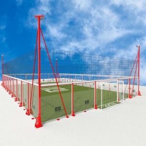 Soccer Field For World Cup Competition Customized Full Set Football Cage And