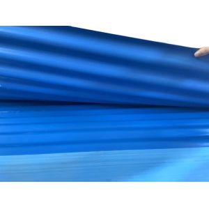 PVC Roof Tiles 1.5mm Thickness Wave Design for Villa Factory Roofing