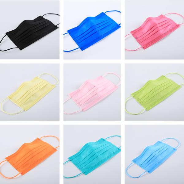 Medical Face Mask Manufacturer 4 Layer Color Adult Disposable Protective Face Mask