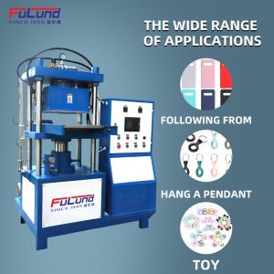 FuLund Plate vulcanizing machine silicone molding small trademark clothing logo